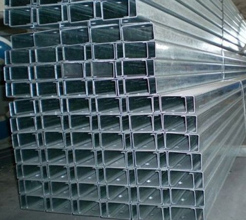 Galvanized C-shaped steel