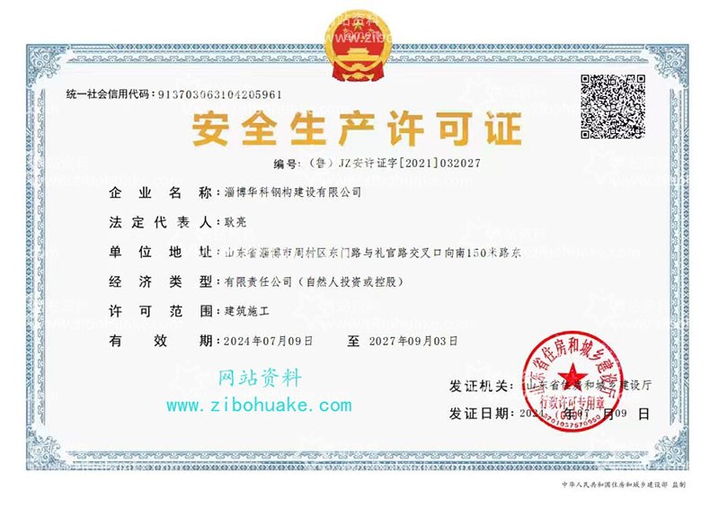 Safety Production License